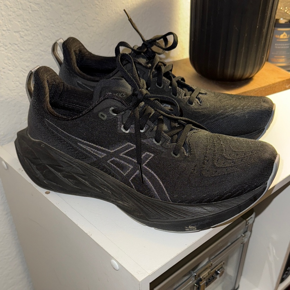 Asics Black Athletic Sneakers